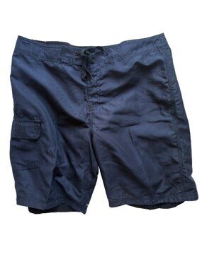 NWT Burnside Men's Navy Cargo Board Shorts